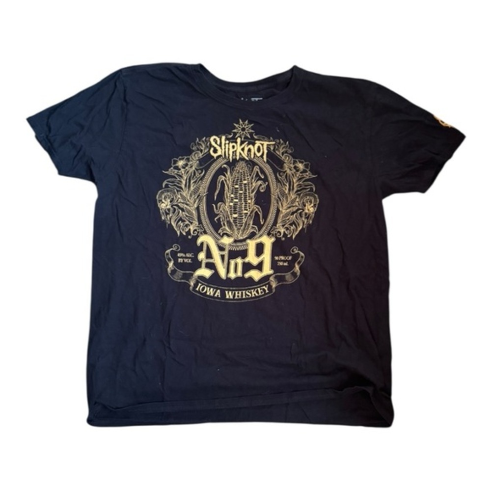 Slipknot Slip Knot‎ Made In Iowa Whiskey Corn Band T Tee Shirt Top